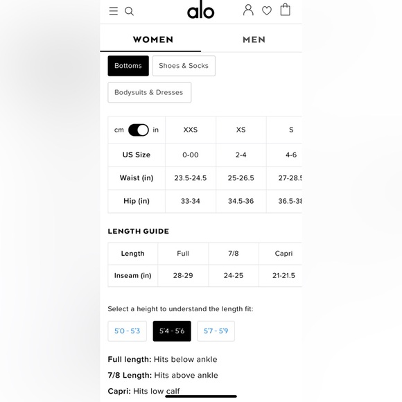 XS 28” High-Waist AloSoft Flow Full Length Blue Quartz Heathered Leggings. - Picture 15 of 17